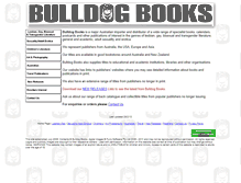 Tablet Screenshot of bulldogbooks.com.au